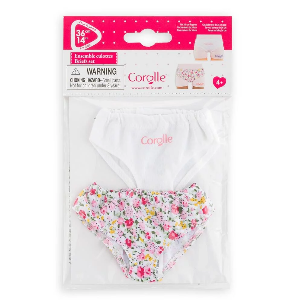 ENSEMBLE CULOTTES POUR POUPEE - COROLLE MA COROLLE