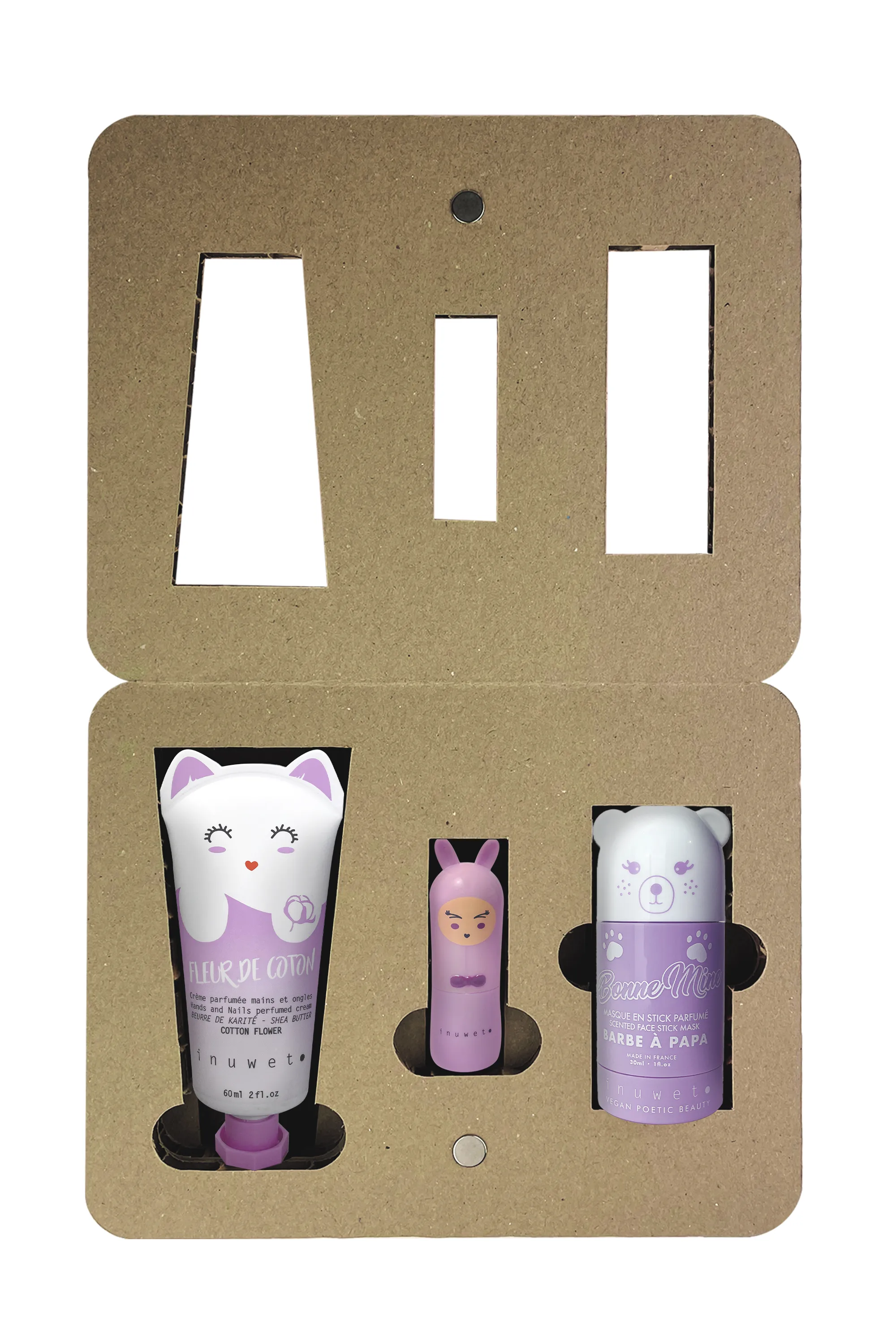 Inuwet (In Unicorn We Trust) Coffret de soins visage & corps Dream Mauve
