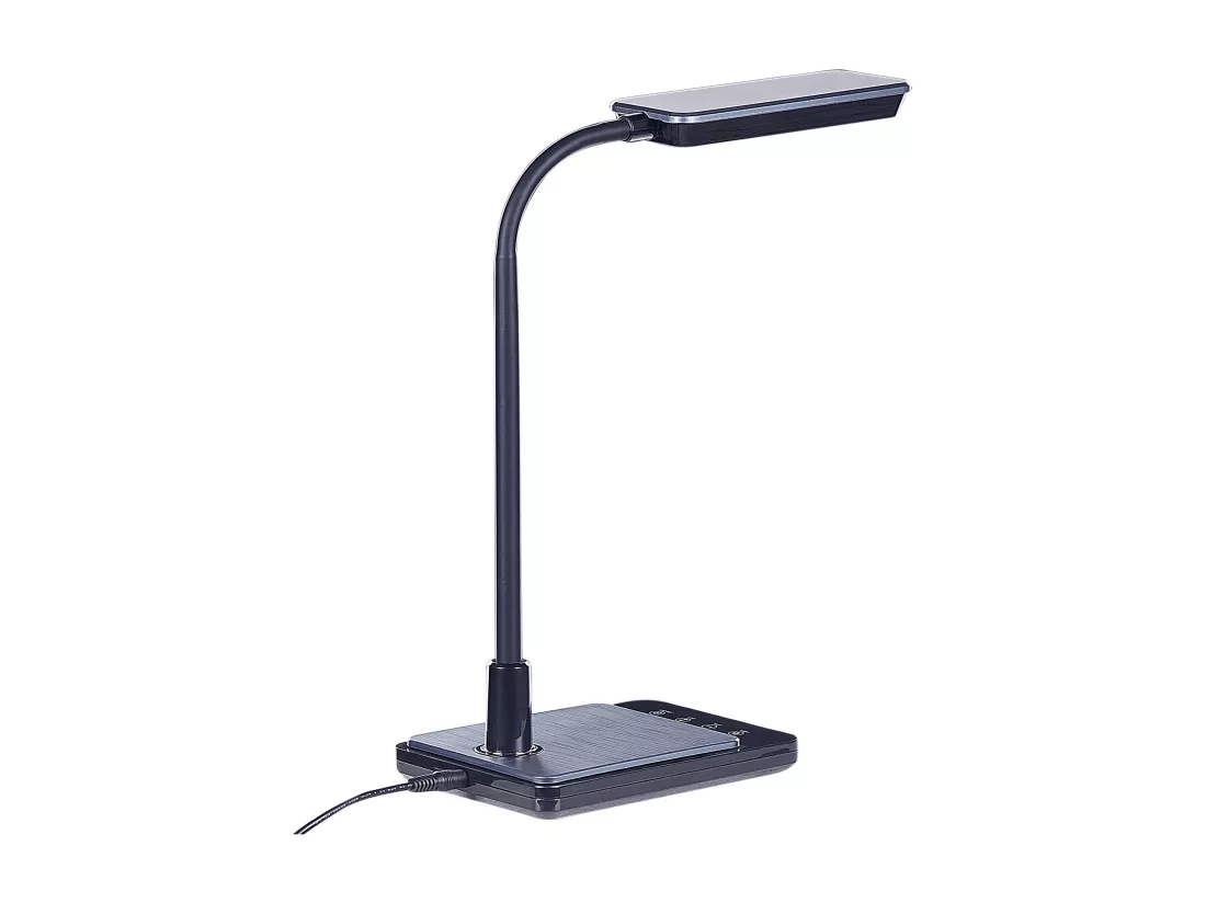 Lampe de bureau LED CENTAURUS Avec variateur Métal Noir