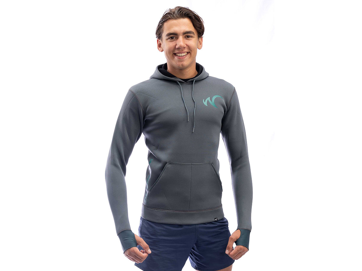 Watrflag Macumba Men Grey 1,5 mm Neoprene Hoodie