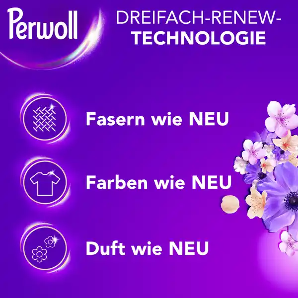 Renew Black Flüssigwaschmittel Blütenmeer 27 WL