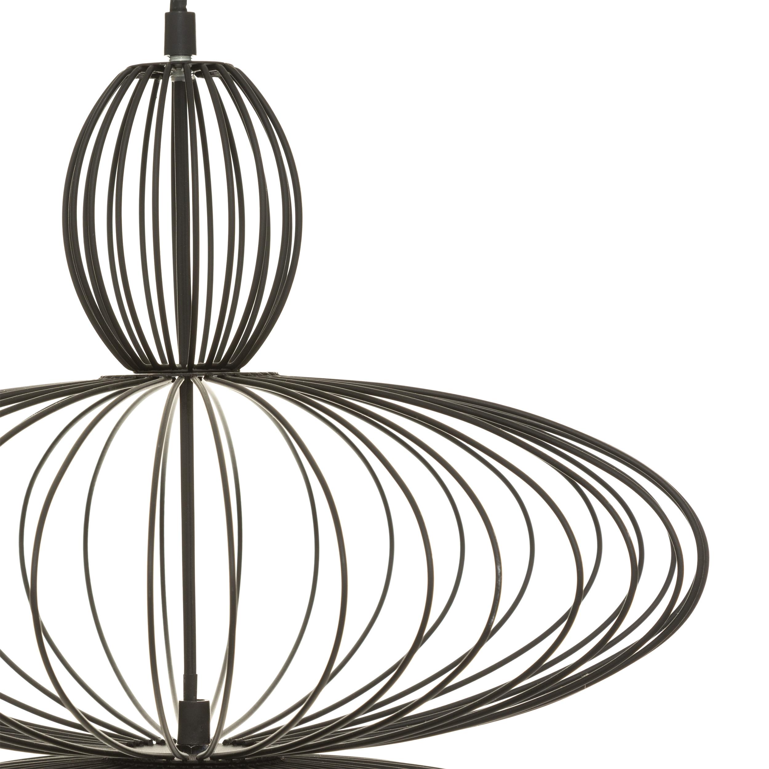 SUSPENSION METAL VEGA NOIR D.58CM