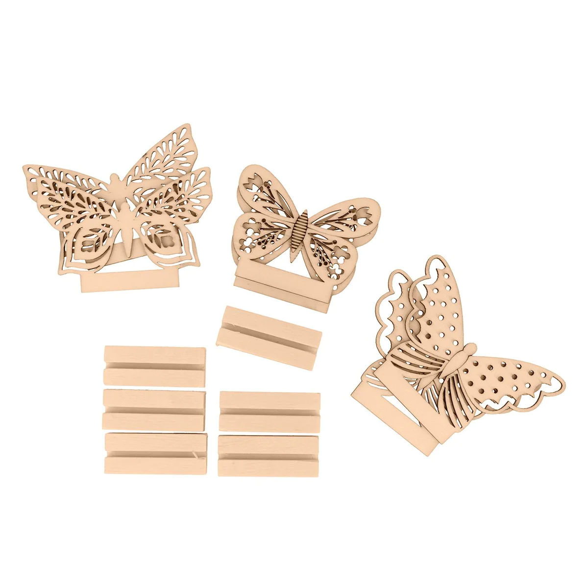 Marques place en bois papillons Artemio