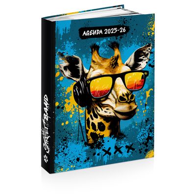 Kid'Abord Humanimals - Agenda - 120 x 170 mm - variée (pack de 3)