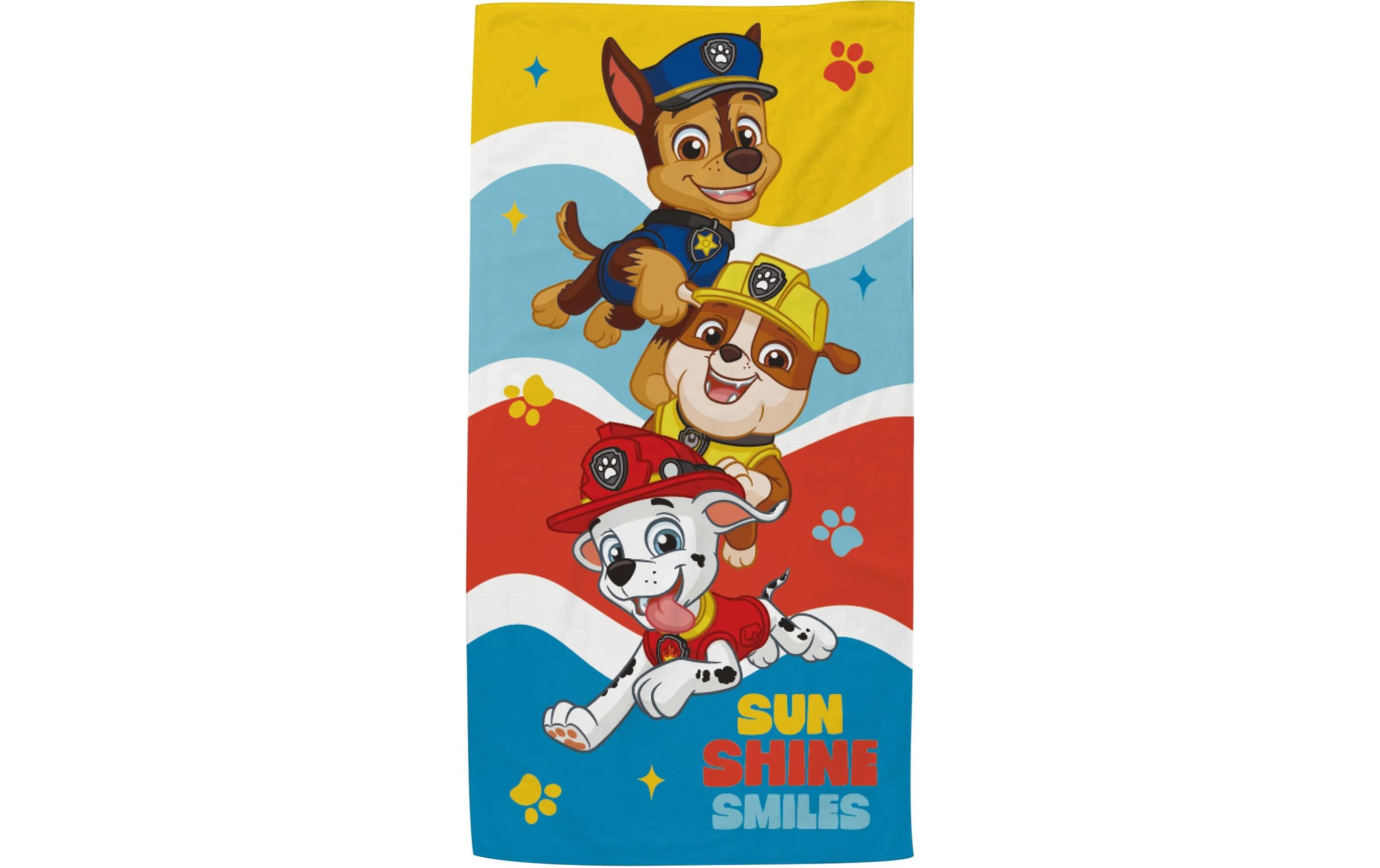 Badetuch Paw Patrol Boys 70 x 140 cm, MehrfarbigMikrofaser Strandtuch