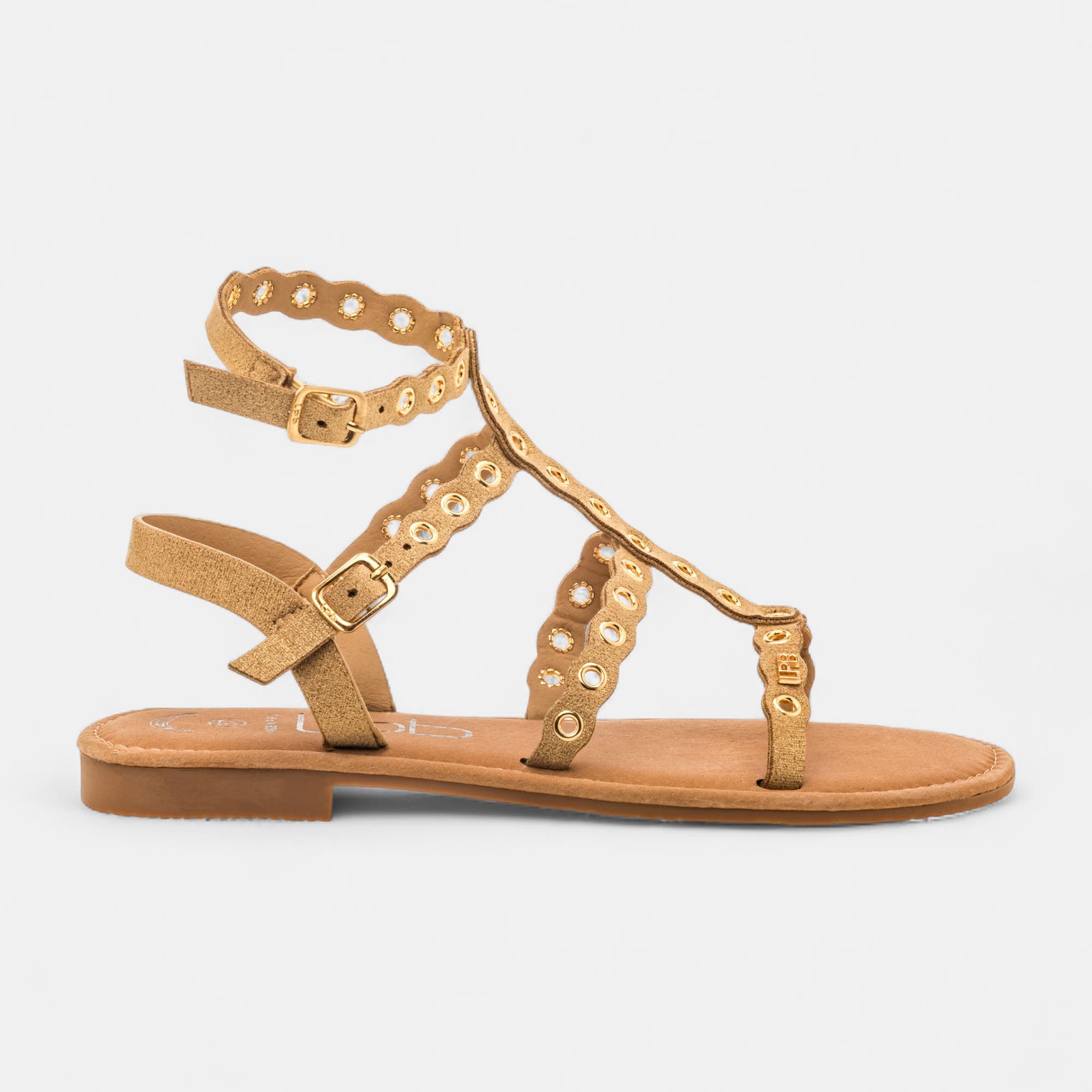 Nu-pieds Femme or