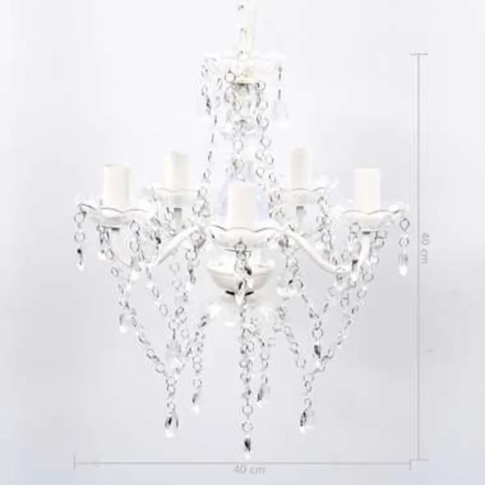 vidaXL - Lamp - Transparent - Glas