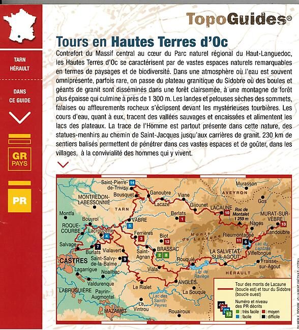 FFRP - 811 TOURS EN HAUTES TERRES D OC FFRP