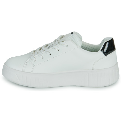Geox - J MIKIROSHI GIRL - Blanc / Doré / Noir