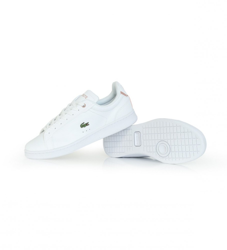 Tênis Lacoste Carnaby de couro, branco