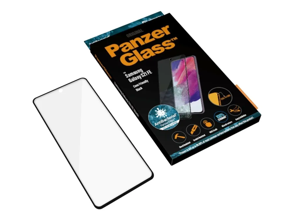 PanzerGlass™ | Skærmbeskytter - Ultra-Wide Fit | Samsung® Galaxy S21 FE