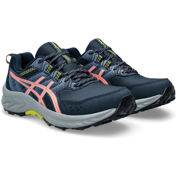 Chaussure trail ASICS GEL-VENTURE 9 W FRENCH BLUE/SUN CORAL