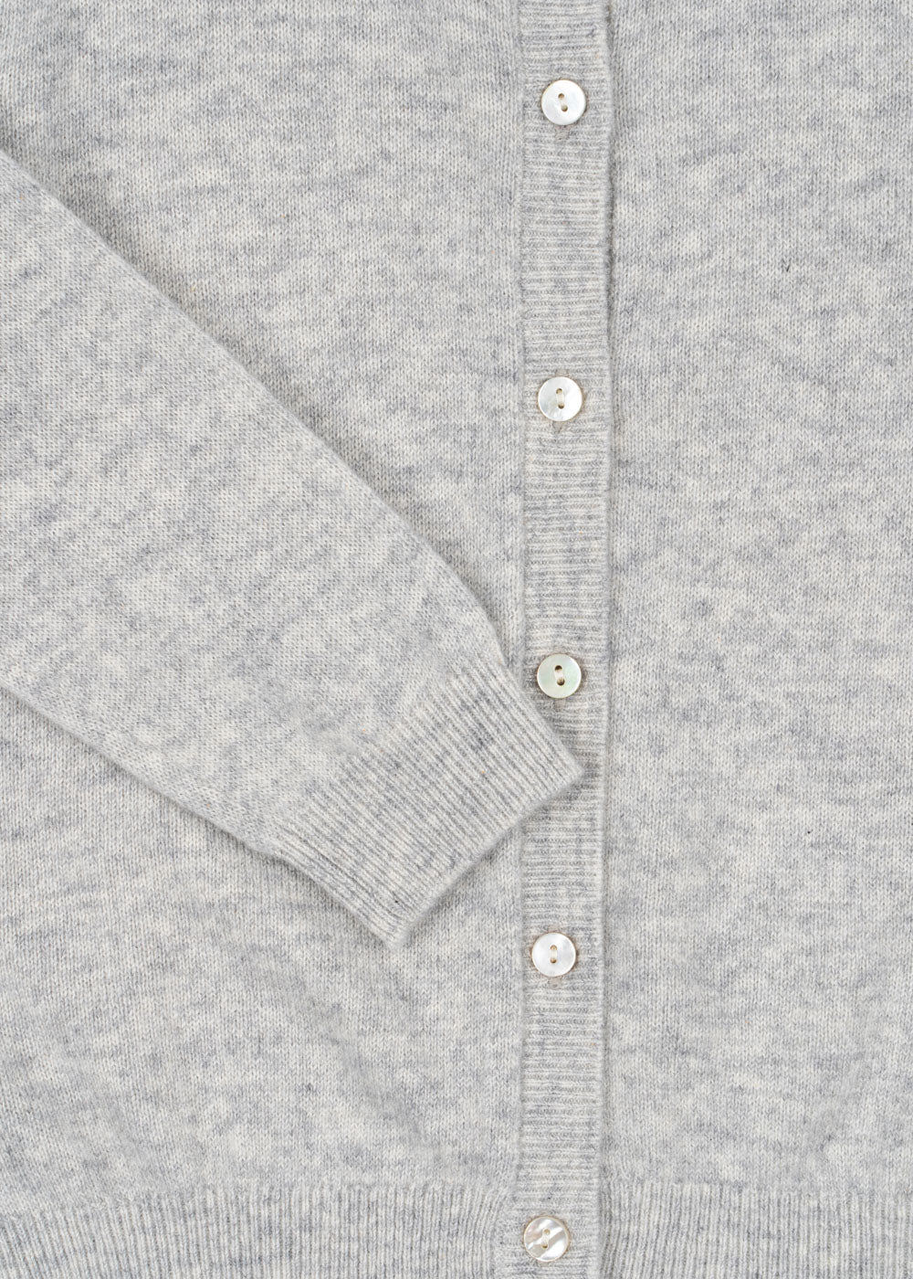 dio cashmere sæt - LIGHT GREY MELANGE - 2Y