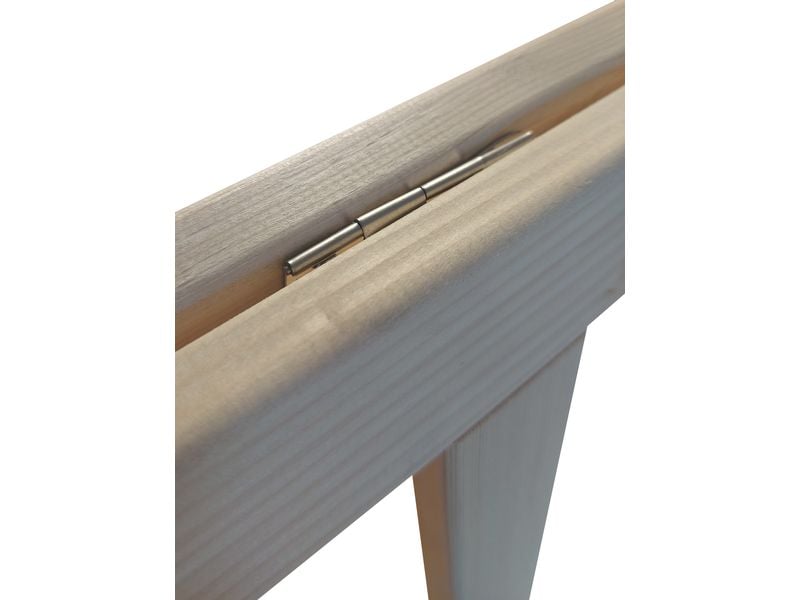 Holz Zollhaus Bockleiter aus Tanne 90 x 80 cm, Naturfarben Arbeitsbock