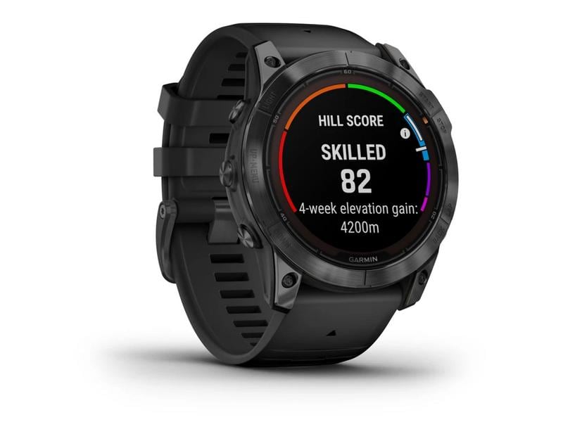 GARMIN GPS-Sportuhr Fenix 7X Pro Solar Edition Schwarz Multisportuhr