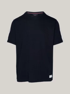 Camiseta TH Established Logo Tape Lounge