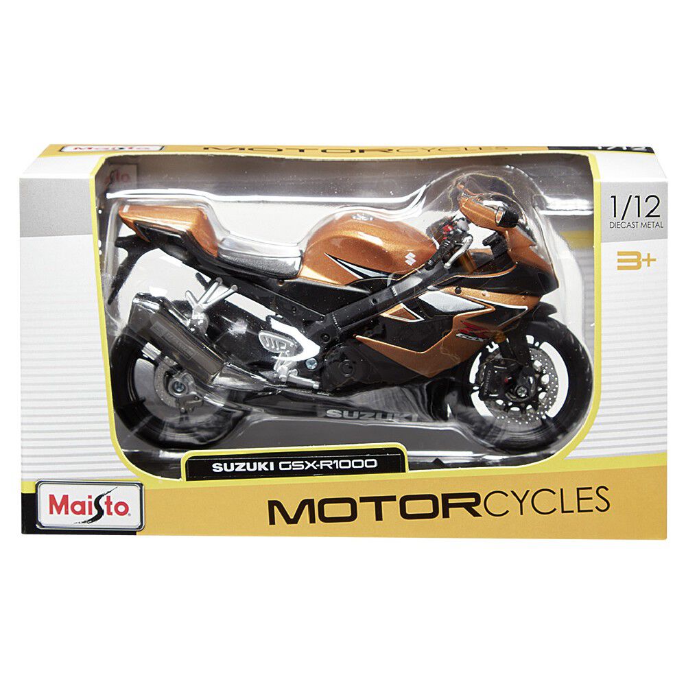 Jouet moto métal et plastique