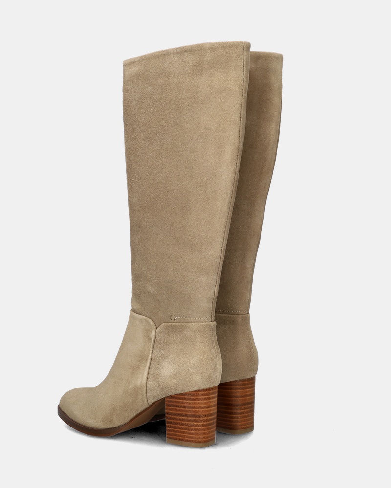Nelson Hoge laarzen  - beige