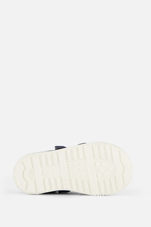 Develab Velcro Sneakers blauw Leer