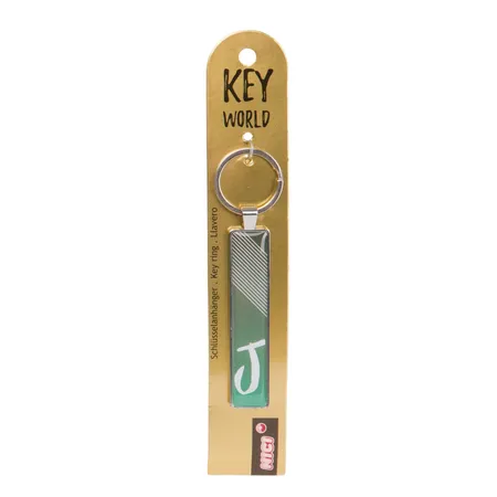 NICI Schlüsselanhänger Key World 'J'