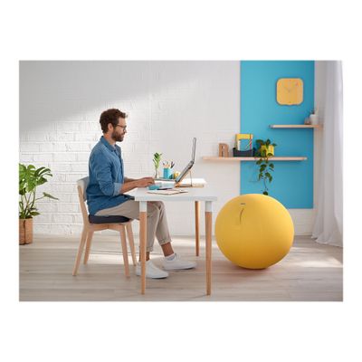 Leitz Ergo Cosy - Coussin de siège ergonomique - gris velours