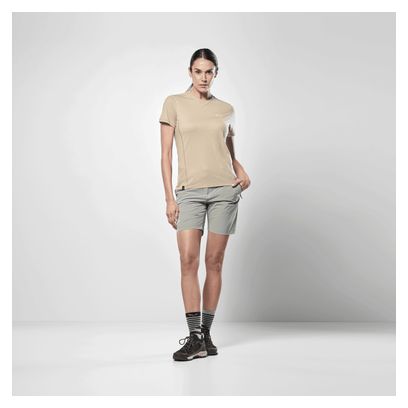 T-Shirt Technique Femme Salewa Puez Dry Beige