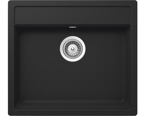 Schock Nemo N-100 A spoelbak 570 x 510 mm onyx NEMN100AGON