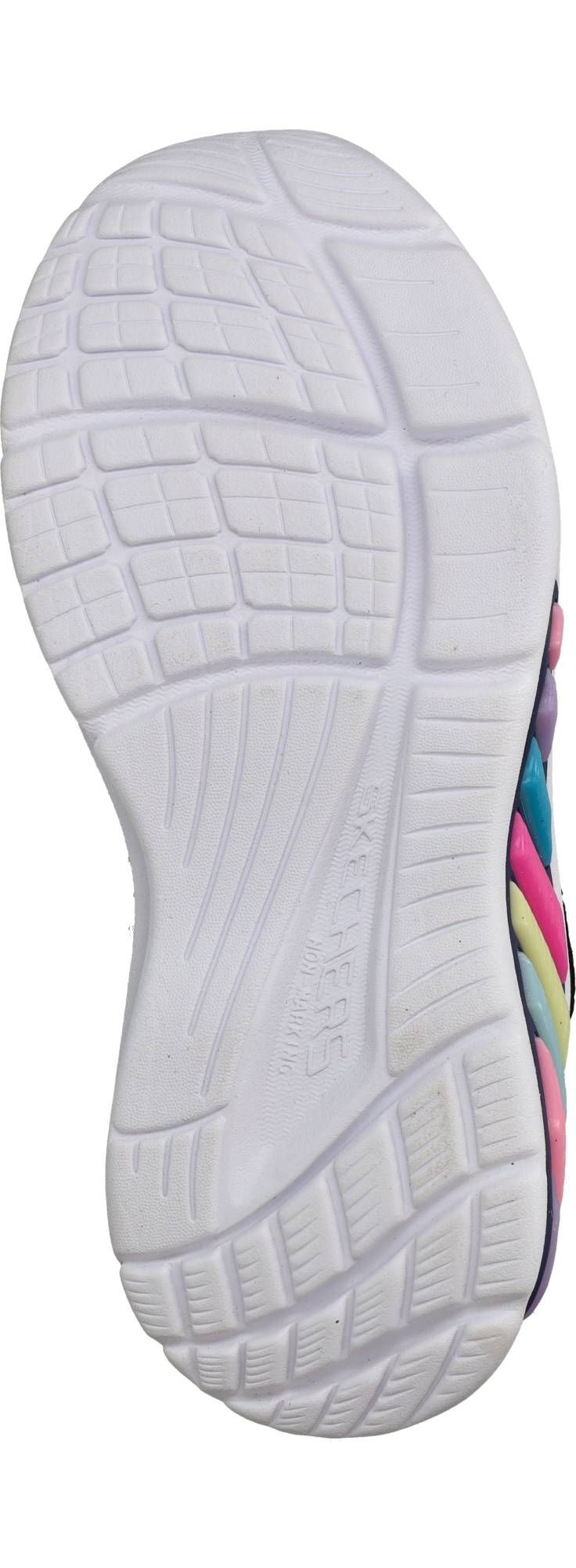 Skechers S-Lights Rainbow Cruisers Sneakers Paars Meisjes