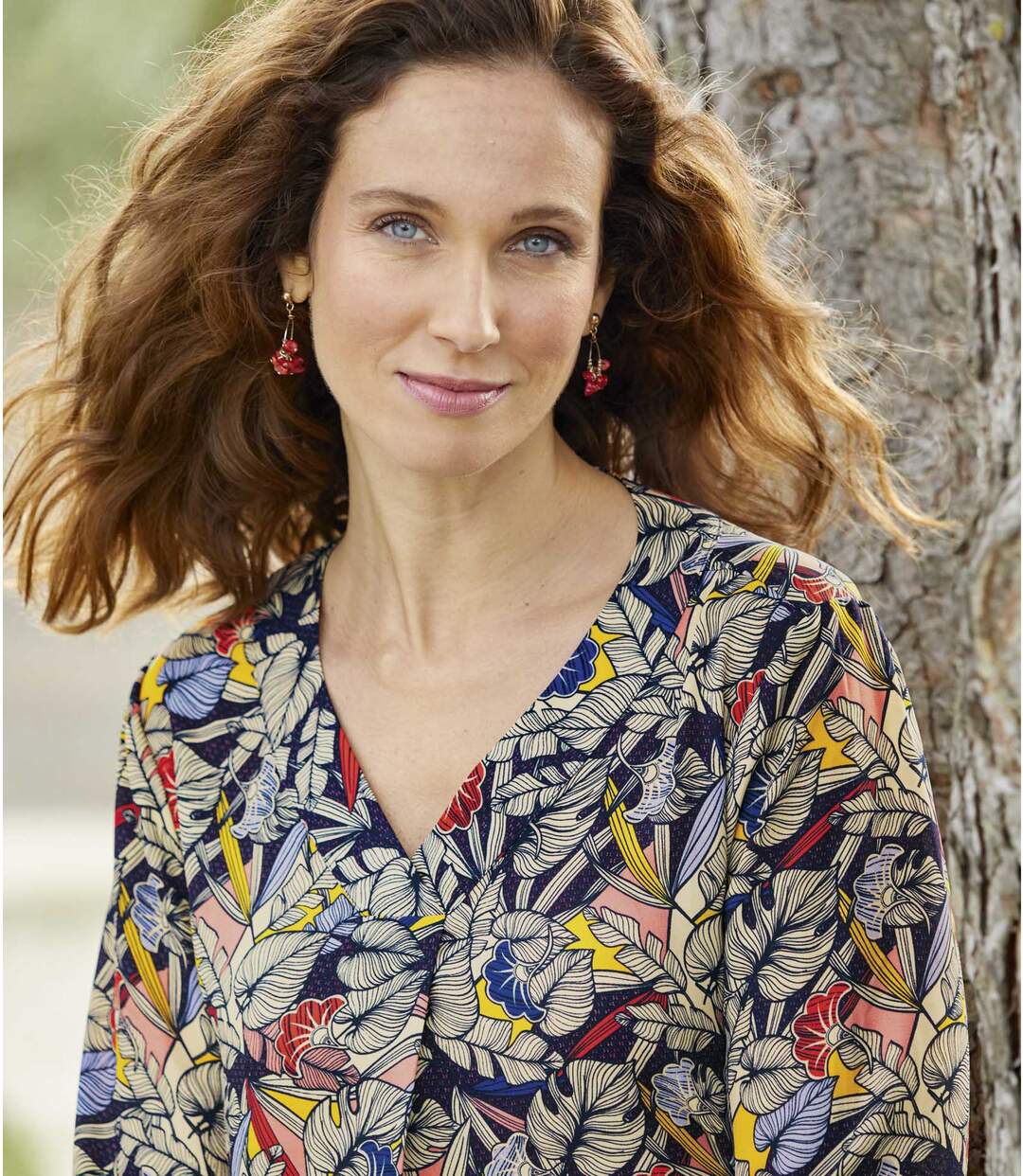 Blouse Fluide Imprimée