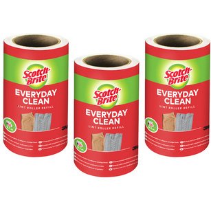 Scotch-Brite Rouleau pour brosse Everyday Clean, pack de 3