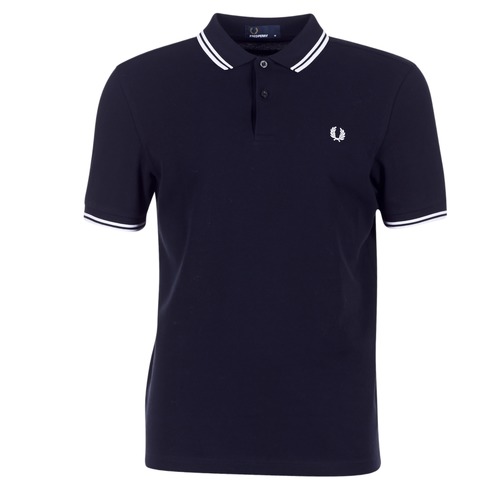 Fred Perry - THE FRED PERRY SHIRT - Marine / Blanc