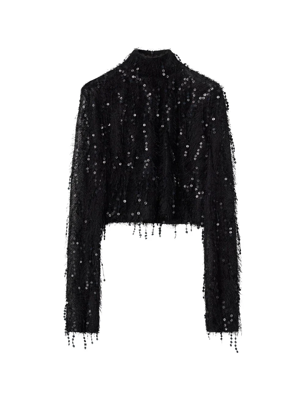 DAY Birger et Mikkelsen  Mica Sparkling Texture bluse - sort