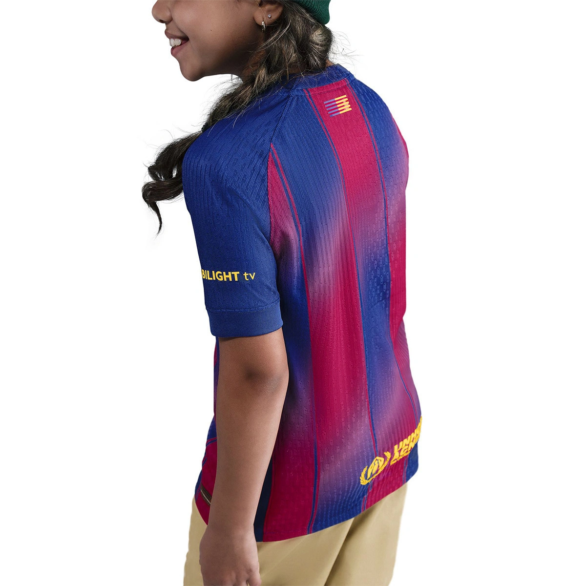 Camisola Nike Authentic FC Barcelona Primeiro Equipamento 2025-2026 Criança
