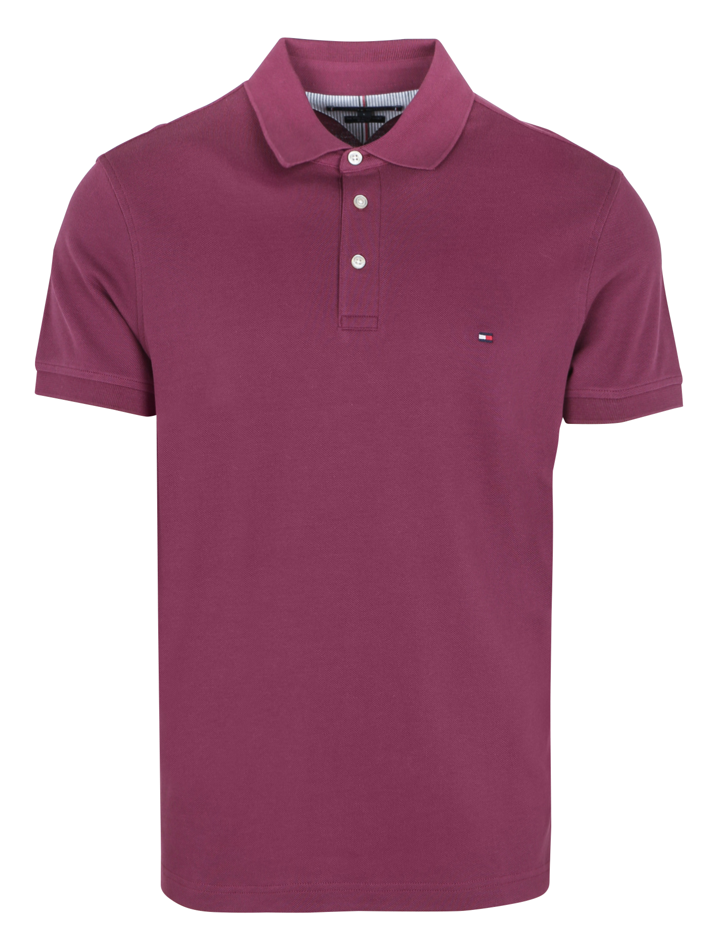 Polo slim-fit en coton bio | Violet