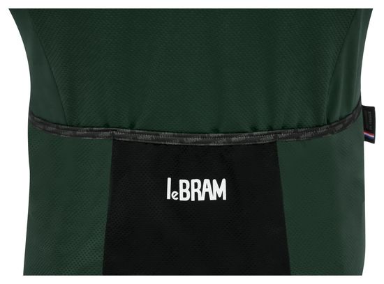 Maillot Manches Courtes LeBram Allos Vert Agave Coupe Aero