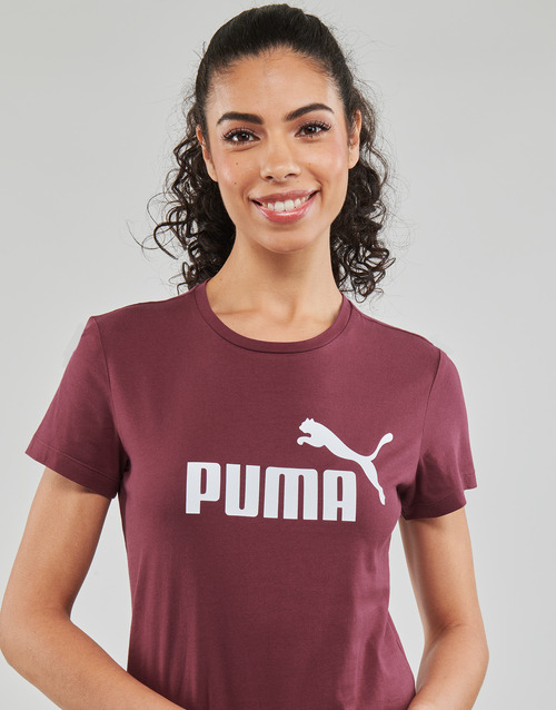 Puma - ESS LOGO TEE (S) - Mauve