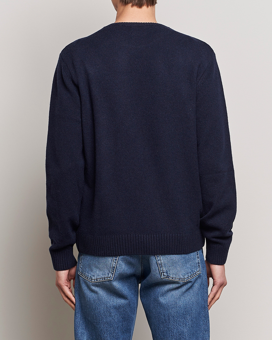 Colorful Standard Classic Merino Wool Crew Neck Navy Blue