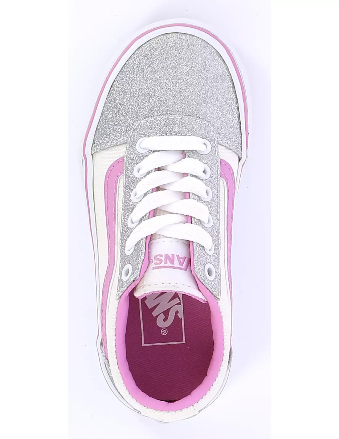 VANS IRIDESCENT - Baskets PINK/WHITE
