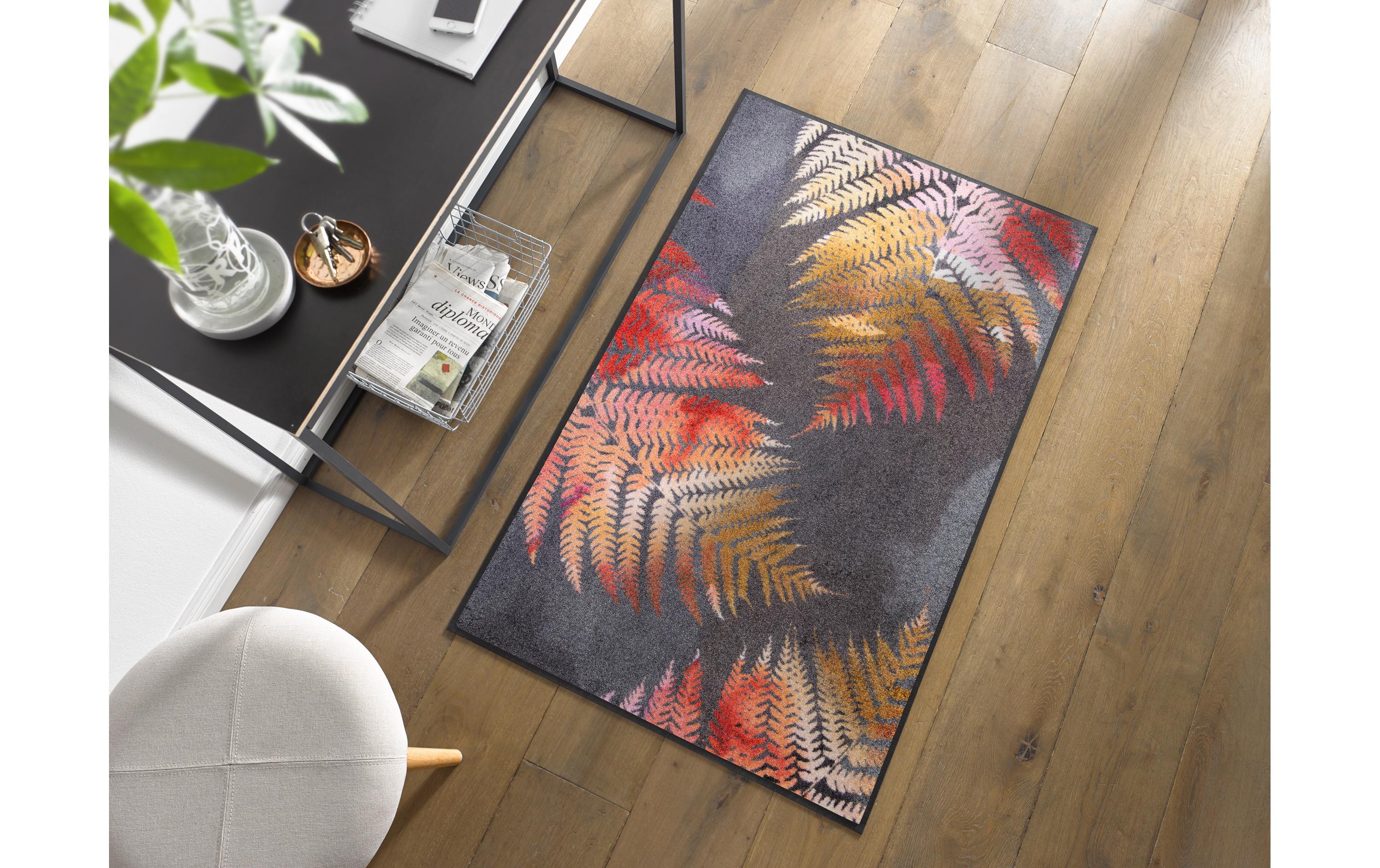 Fussmatte Erbario 75 cm x 120 cm<br>Rutschfeste Fussmatte
