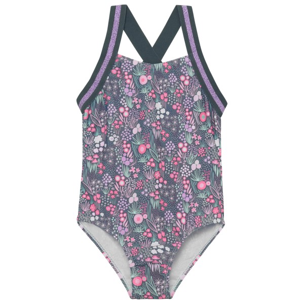 Color Kids - Kid's Swimsuit with Elastic Straps AOP - Maillot de bain