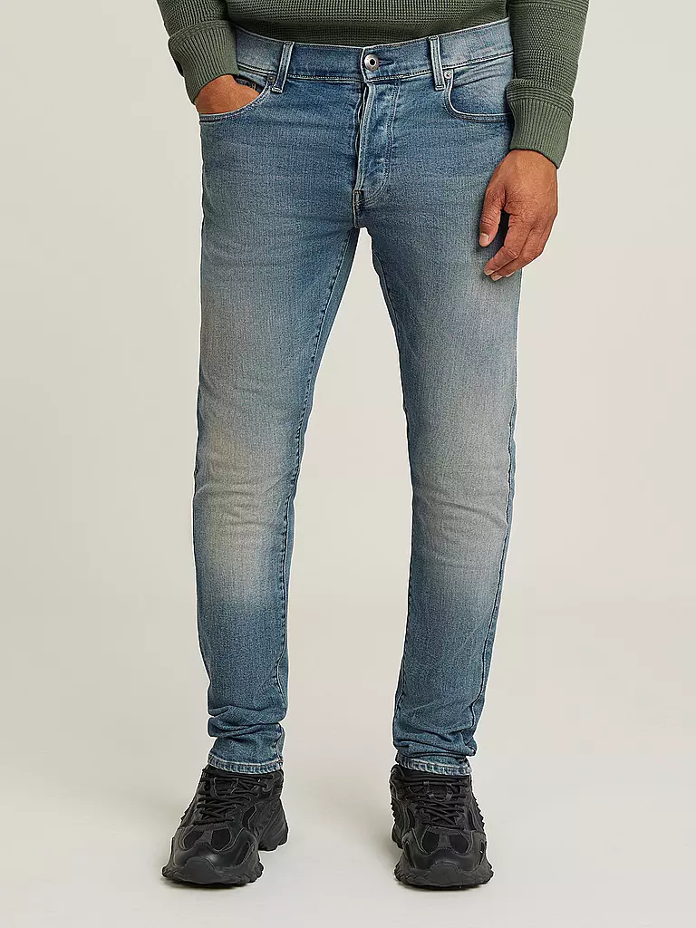 G-STAR RAW Jeans Slim Fit 3301 blau