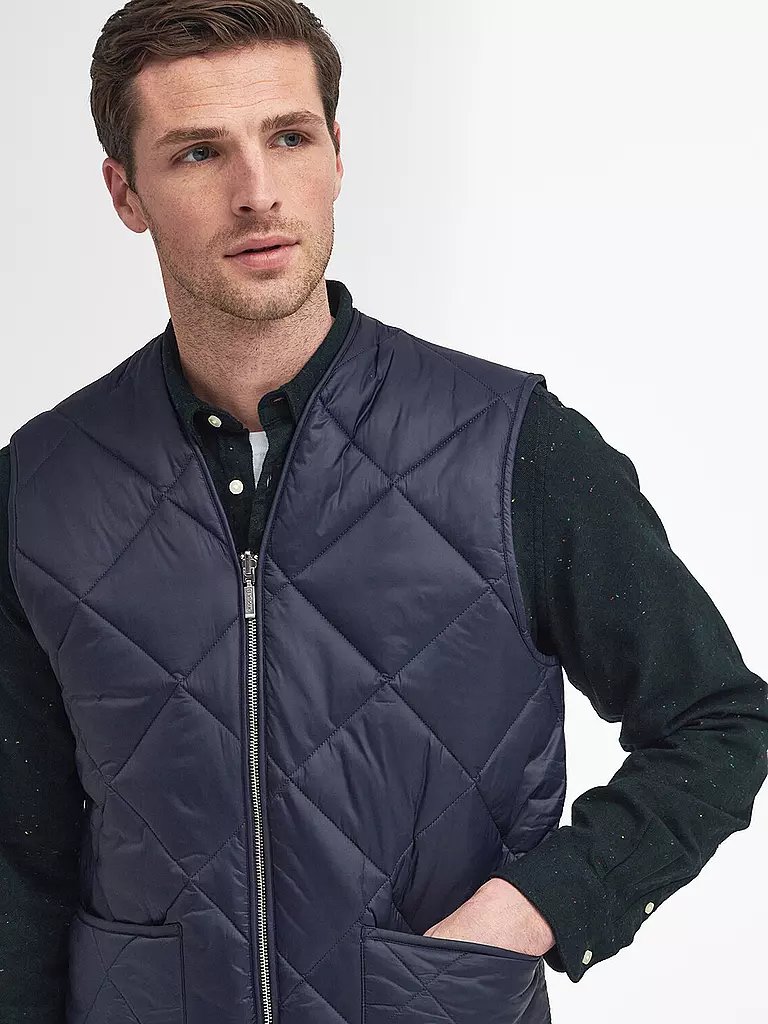 BARBOUR Steppgilet  dunkelblau
