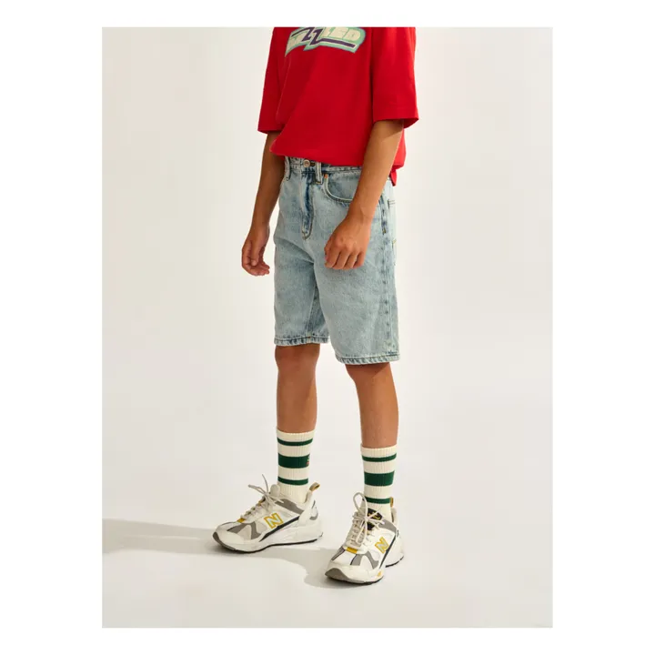 Bellerose Short Padro  | Denim bleached