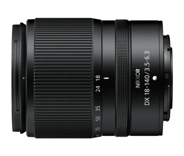 Nikon DX 18-140MM F/3.5-6.3 VR, Standardlinse, 17/13, 18 - 140 mm, Nikon Z, Autofokus