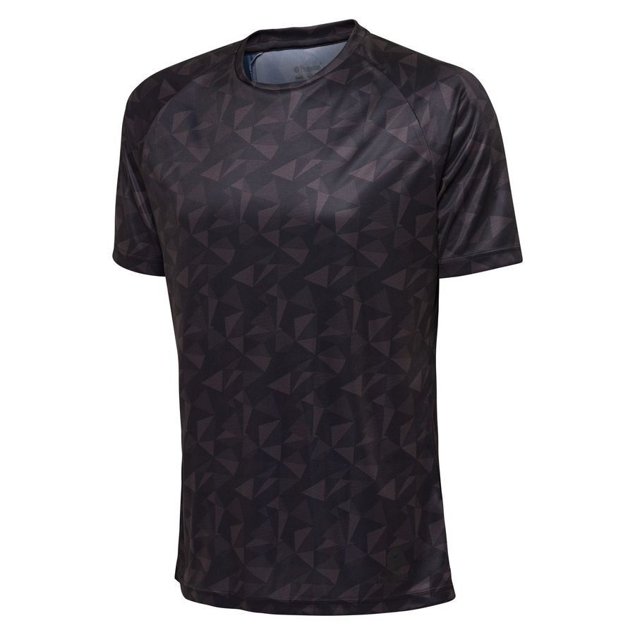 T-shirt de sport à manches courtes avec motif en all-over