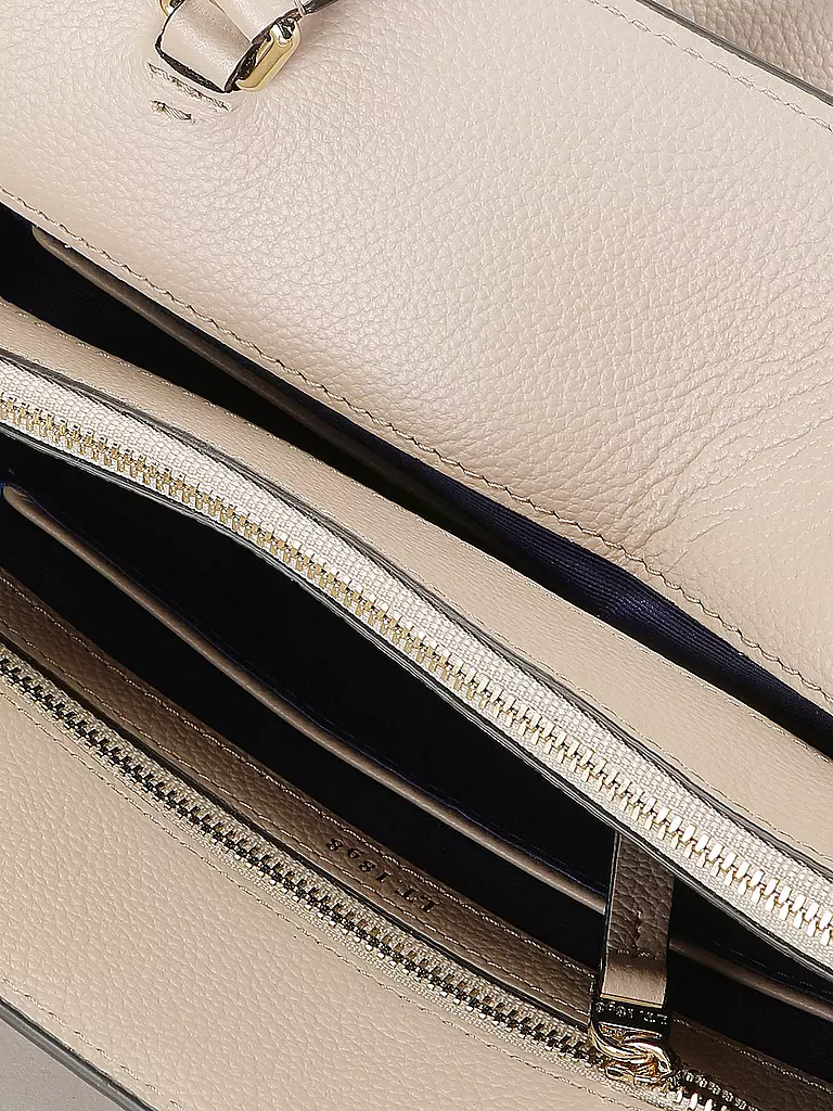 LE TANNEUR Ledertasche - Henkeltasche EMILIE Medium  beige