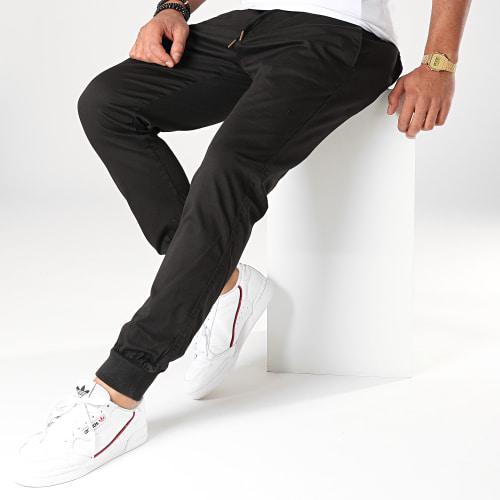 Jogger Pant Reflex Rib Noir
