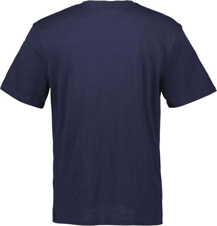 Firefly Solid Slub T-shirt Blå