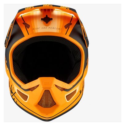 Casque Enfant 100% Status Orange/Noir