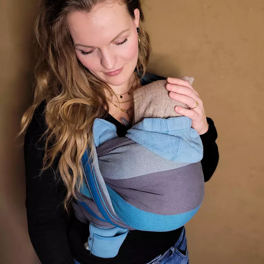 Hoppediz Babytragetuch Gewebtes Tragetuch Brighton